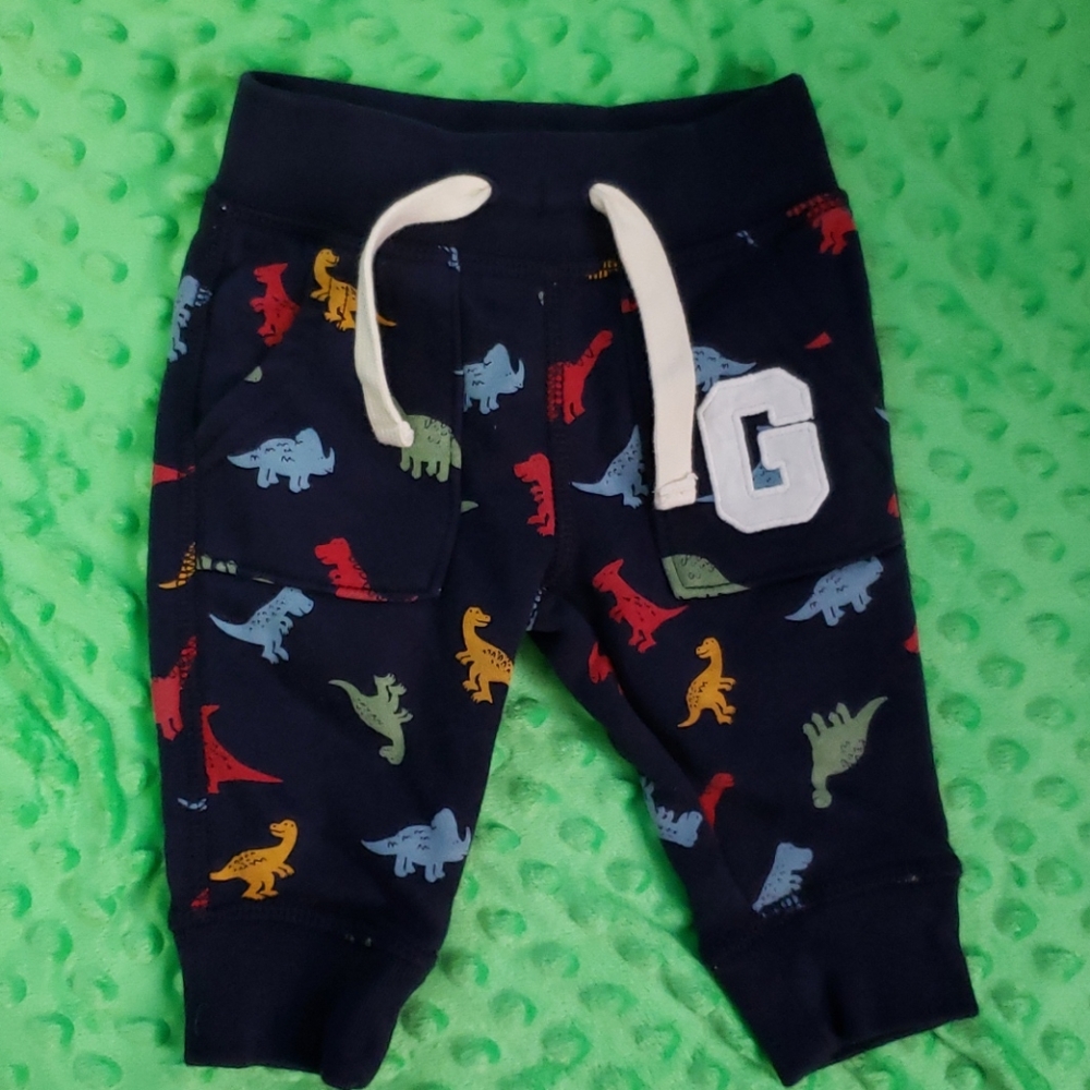 Gap Dino Sweatpants 3-6 months